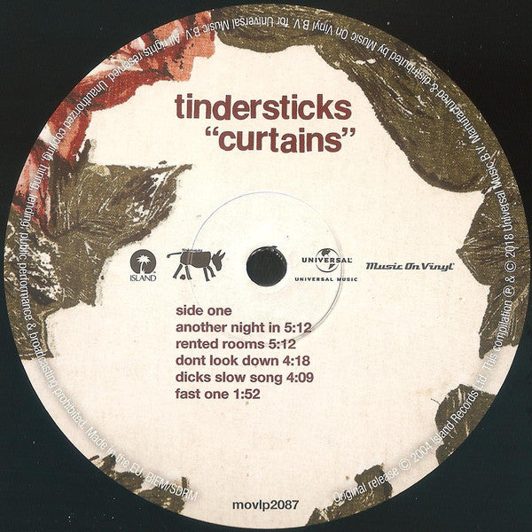 Tindersticks : Curtains (2xLP, Album, RE, RM, Exp)