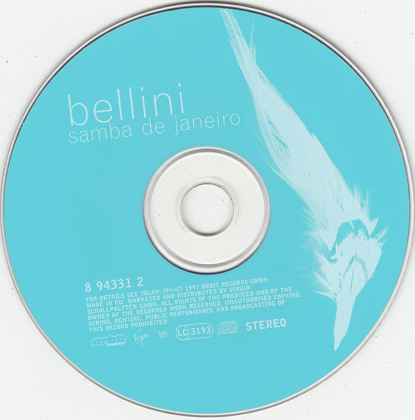Bellini : Samba De Janeiro (CD, Maxi)