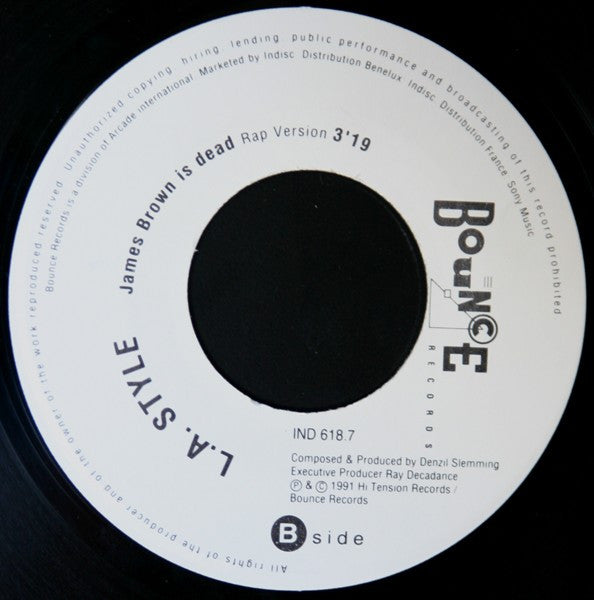 L.A. Style : James Brown Is Dead (7")