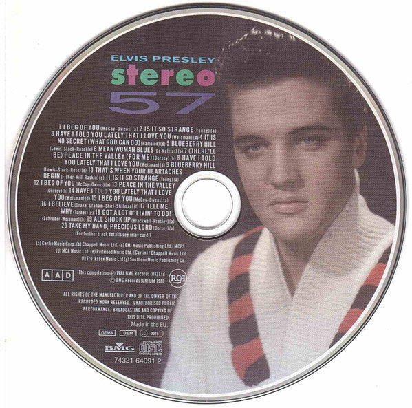 Elvis Presley : Stereo '57 (Essential Elvis Volume 2) (CD, Comp, RE)