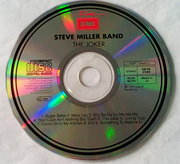 Steve Miller Band : The Joker (CD, Album, RE)