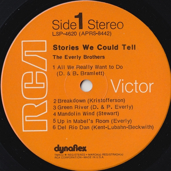 Everly Brothers : Stories We Could Tell (LP, Album, Roc)