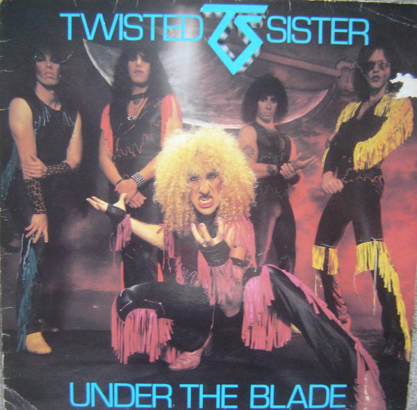 Twisted Sister : Under The Blade (LP, Album, Ast)