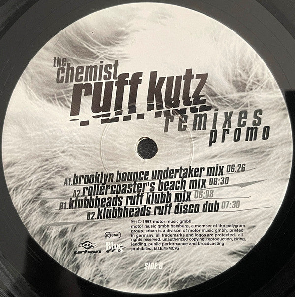 The Chemist : Ruff Kutz Remixes (12", Promo)