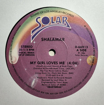 Shalamar : My Girl Loves Me (12")