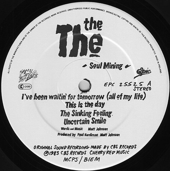 The The : Soul Mining (LP, Album, Tow)