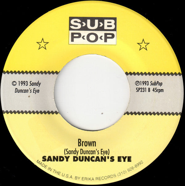 Sandy Duncan's Eye : Dont Look Here, The Joke Is In Your Hand (7", Single)
