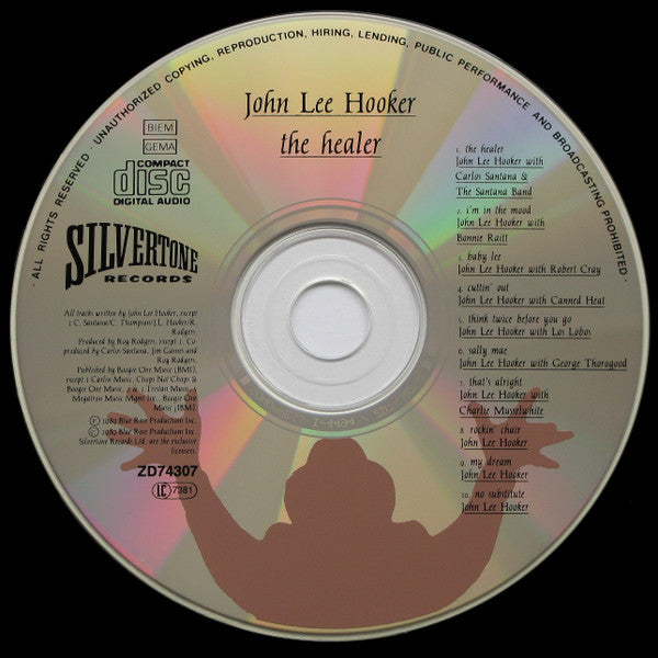 John Lee Hooker : The Healer (CD, Album, Son)