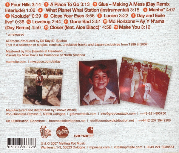 DJ Day : The Day Before (CD, Comp)