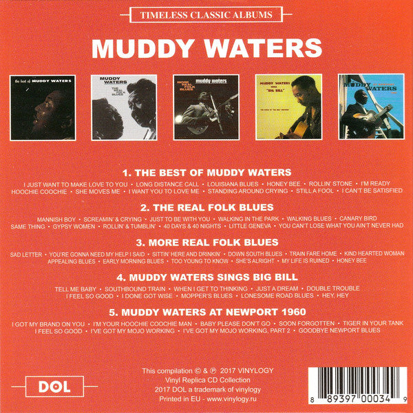 Muddy Waters : Timeless Classic Albums (5xCD, Comp)