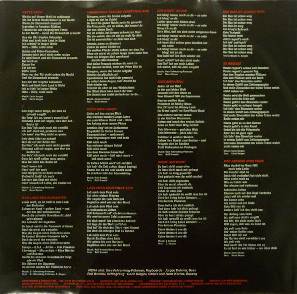Nena : ? (Fragezeichen) (LP, Album)
