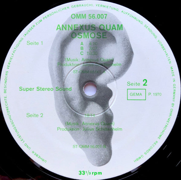 Annexus Quam : Osmose (LP, Album)