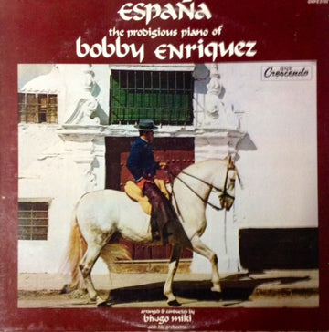 Bobby Enriquez - Bingo Miki & The Inner Galaxy Orchestra : España (The Prodigious Piano Of Bobby Enriquez) (LP, Album)