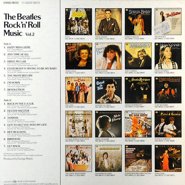 The Beatles : Rock 'n' Roll Music, Volume 2 (LP, Comp)