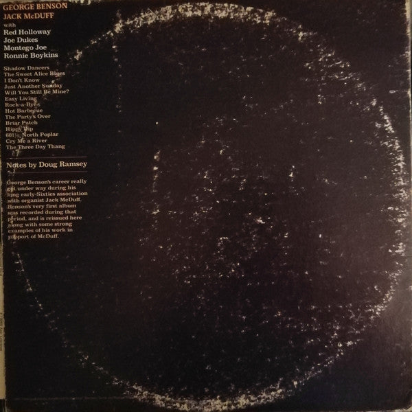 George Benson / Jack McDuff* : George Benson / Jack McDuff (2xLP, Comp, RM, Gat)
