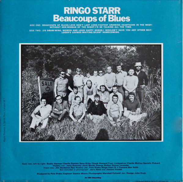 Ringo Starr : Beaucoups Of Blues (LP, Album)