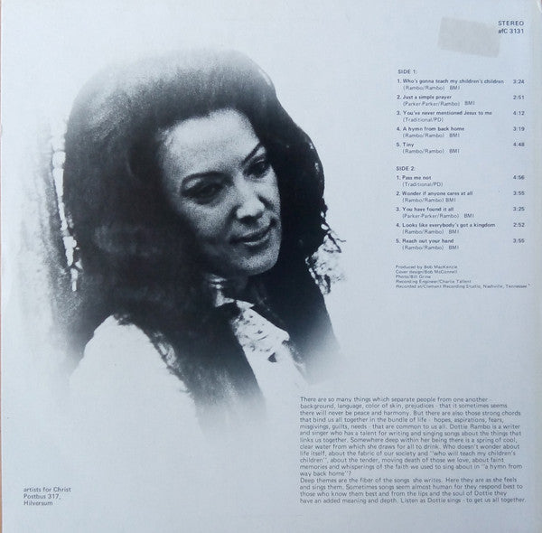 Dottie Rambo : Heart Prints (LP, Album)