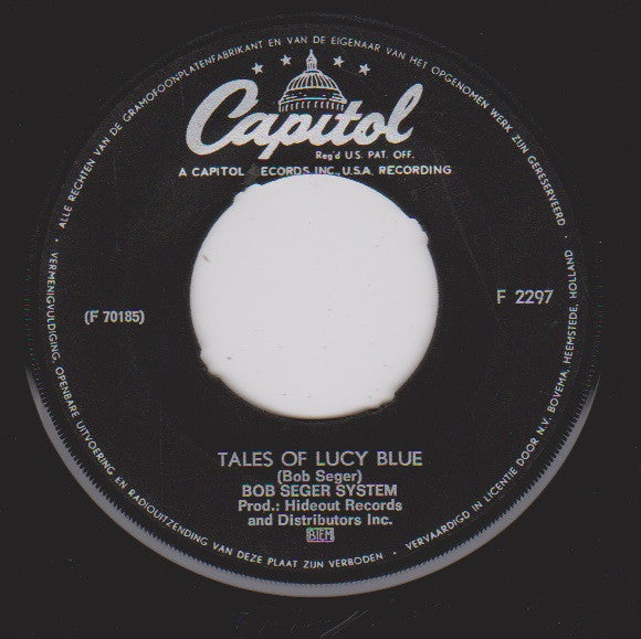 Bob Seger System : Ramblin' Gamblin' Man (7", Single)