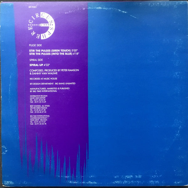 Circus Of Sphere : Stir The Pulses / Spiral Up (12")