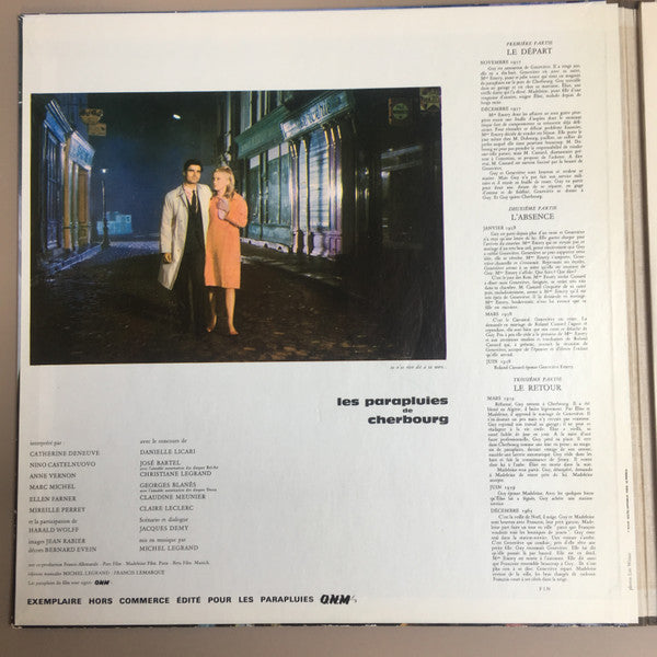 Michel Legrand - Jacques Demy : Les Parapluies De Cherbourg (2xLP, Album, Promo)
