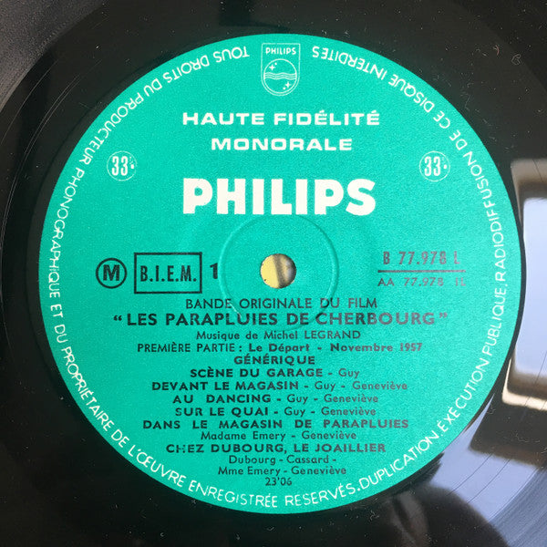 Michel Legrand - Jacques Demy : Les Parapluies De Cherbourg (2xLP, Album, Promo)