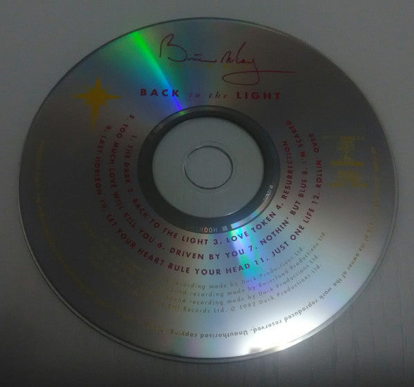 Brian May : Back To The Light (CD, Album, RE)