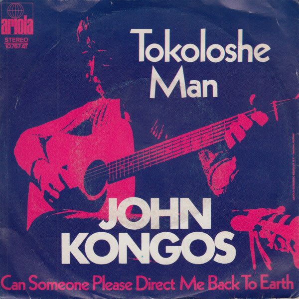 John Kongos : Tokoloshe Man (7", Single)
