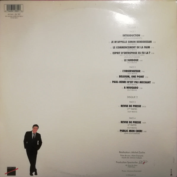 Guy Bedos : Au Zénith (2xLP, Album)