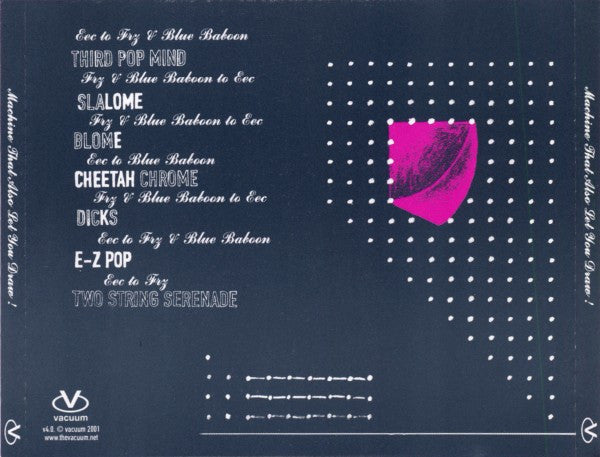 Frz & Blue Baboon & Etereo Expandeum Club : Machine That Also Let You Draw ! (CD, Album)