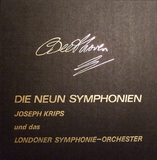 Ludwig van Beethoven / Josef Krips Und Das London Symphony Orchestra : Die Neun Symphonien (7xLP, RP + Box)