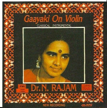 N. Rajam : Gaayaki On Violin (CD, Album)