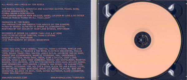 Tom Musca : Lucifer My Love (CD, Album, Dig)