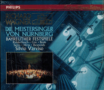 Richard Wagner - Karl Ridderbusch • Jean Cox • Hannelore Bode • Hans Sotin • Klaus Hirte • Anna Reynolds • Orchester der Bayreuther Festspiele • Silvio Varviso : Die Meistersinger Von Nürnberg (4xCD, Album, RE, RM + Box, Sli)