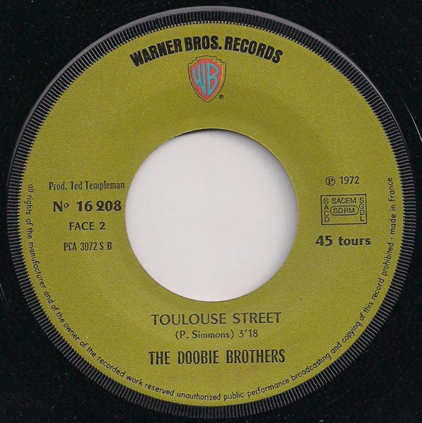 The Doobie Brothers : Listen To The Music (7", Single)