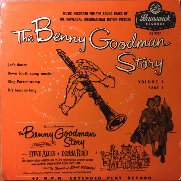 Benny Goodman And His Orchestra : The Benny Goodman Story Volume 1, Part 1 (7")