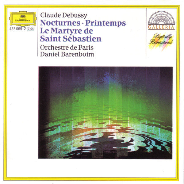 Claude Debussy, Orchestre De Paris, Daniel Barenboim : Nocturnes · Printemps · Le Martyre De Saint Sébastien (CD, Comp)