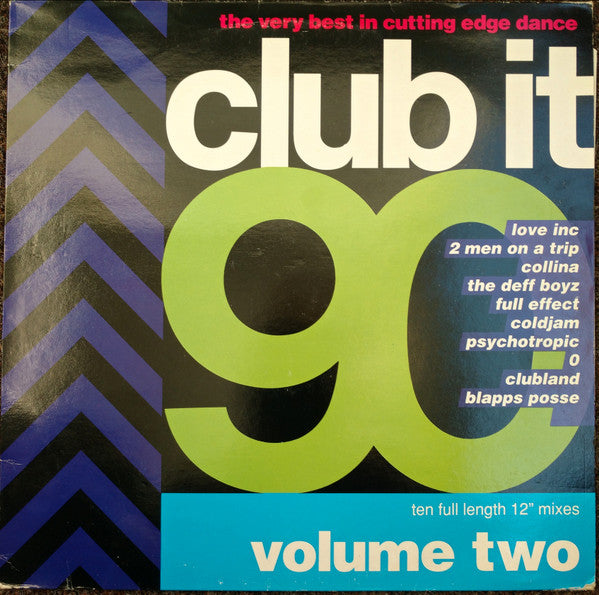 Various : Club It 90 - Volume Two (LP, Comp)