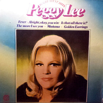 Peggy Lee : 16 Greatest Hits (LP, Comp)