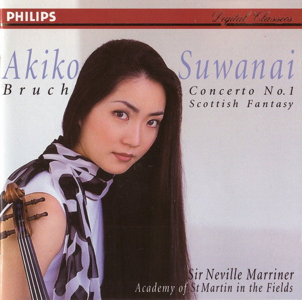 Max Bruch, Akiko Suwanai, Sir Neville Marriner, The Academy Of St. Martin-in-the-Fields : Concerto No. 1, Scottish Fantasy (CD)