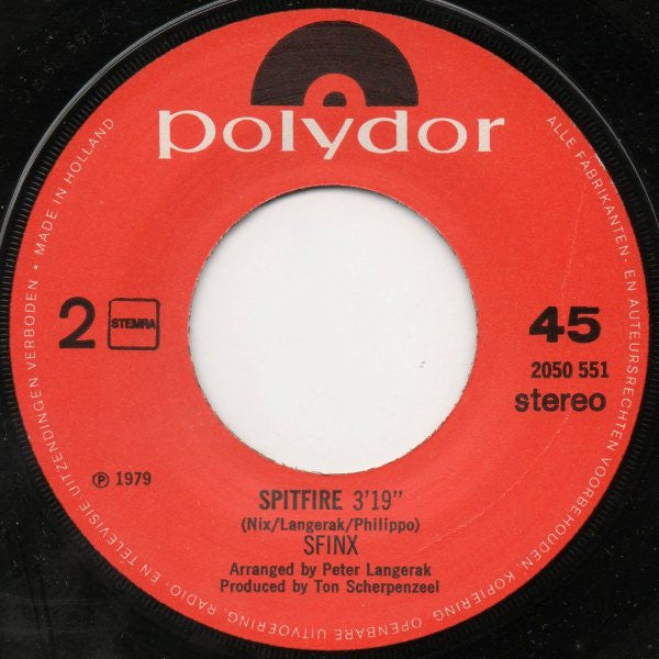 Sfinx (5) : Holy Cat (7", Single)
