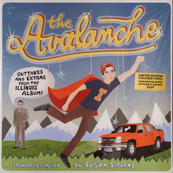 Sufjan Stevens : The Avalanche (Outtakes & Extras From The Illinois Album) (LP, Ora + LP, Whi + Album, Ltd)