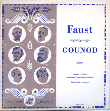 Charles Gounod, Nederlands Philharmonisch Orkest, Walter Goehr : Faust (2x10")