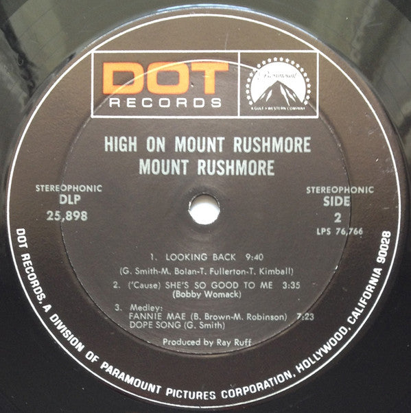 Mount Rushmore (2) : High On Mount Rushmore (LP, Album)