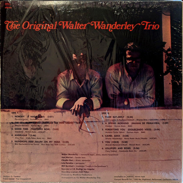 Walter Wanderley : The Return Of The Original (LP, Album)