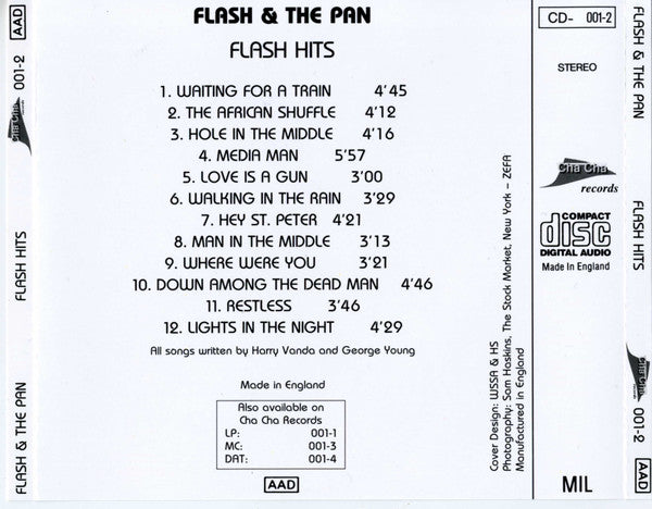 Flash & The Pan : Flash Hits (CD, Comp)