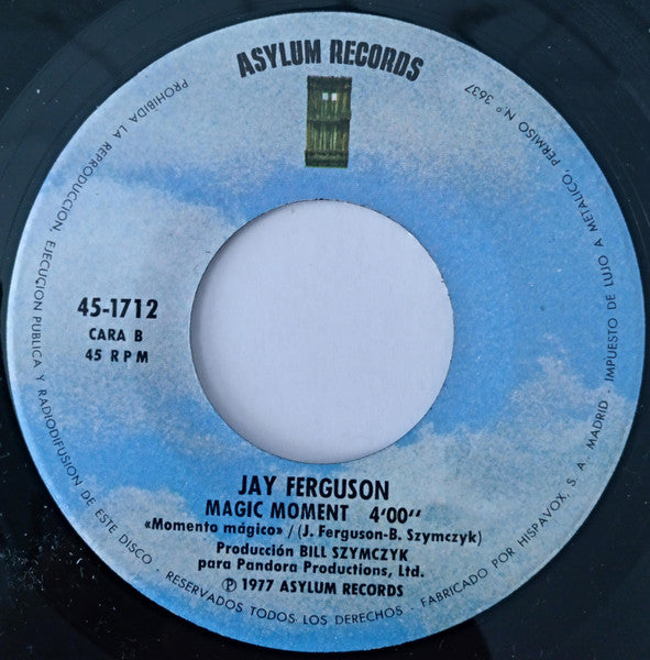Jay Ferguson : Thunder Island (7", Single)