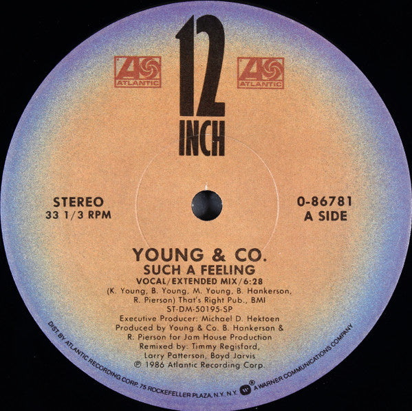 Young & Company : Such A Feeling (12", Single)