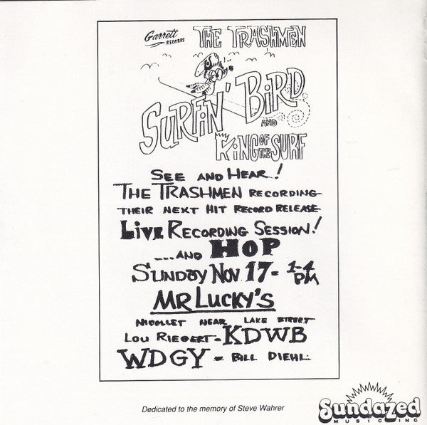 The Trashmen : Live Bird 65-67 (CD, Album)