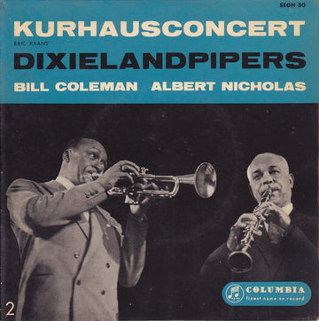 Eric Krans' Dixieland Pipers : Kurhaus Concert No. 2 (7", EP)