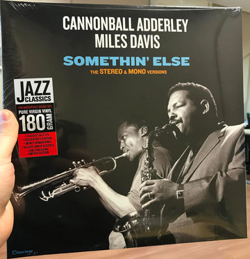 Cannonball Adderley, Miles Davis : Somethin' Else (The Stereo & Mono Versions) (LP, Album + LP, Album, Mono + Ltd, RE, RM, 180)